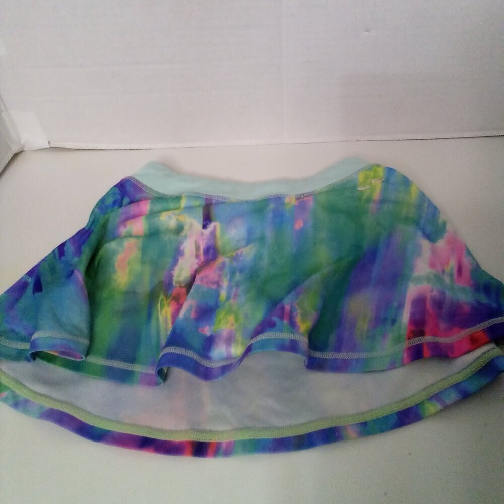 C9 Champion Skort Girls S 6 6X Skirt With Shorts Active Athletic Colorful